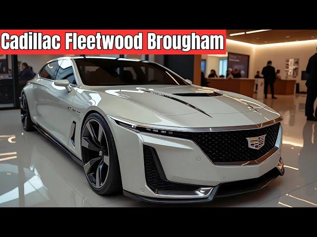 Cadillac Fleetwood Brougham is OFFICIALLY BACK!! (2025 Reveal)