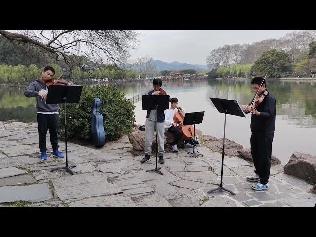 String Quartet @West Lake, Hangzhou