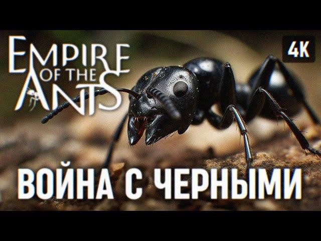 EMPIRE OF THE ANTS ПОЛНОЕ ПРОХОЖДЕНИЕ НА РУССКОМ #3 [4К]  ИМПЕРИЯ МУРАВЬЕВ ОБЗОР ГЕЙМПЛЕЙ