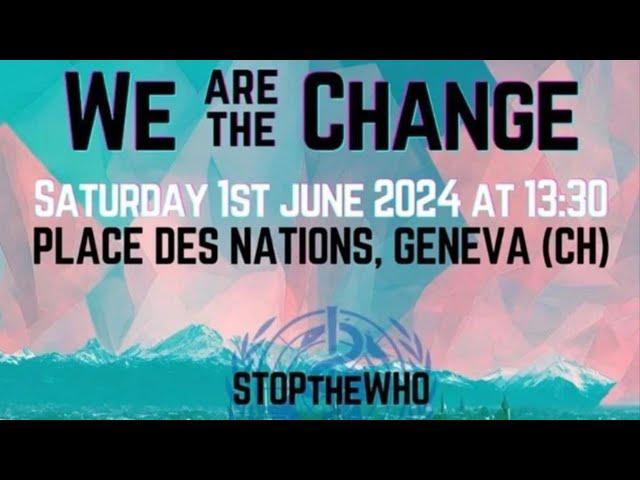 LIVE: We Are The Change Geneva Rally