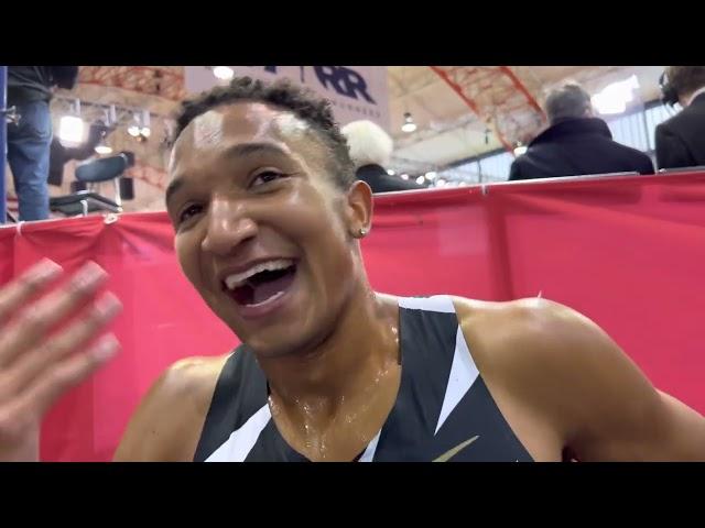 Donavan Brazier says he is running without pain for the first time in years