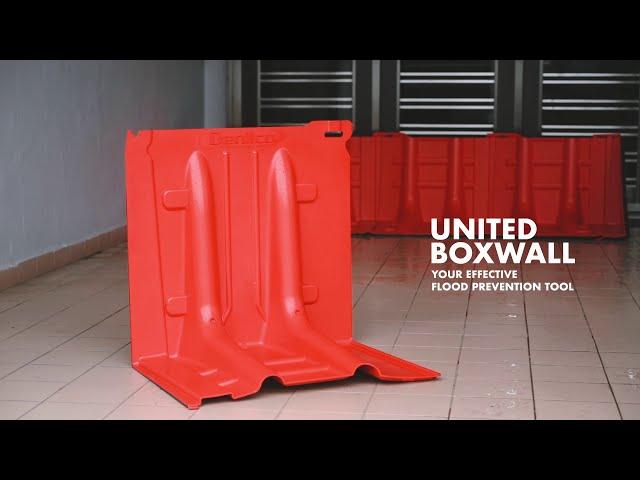 THIS IS A BETTER FLOOD PREVENETION TOOL! | UNITED BOXWALL - FLOOD PREVENTION BARRIER