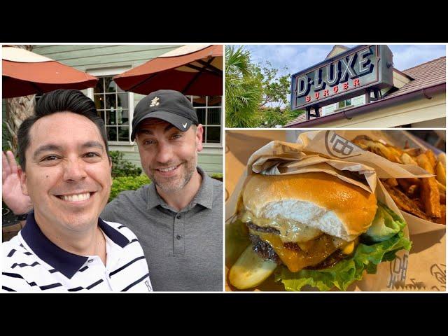 D-Luxe Burger In Disney Springs For National Burger Day! | Walt Disney World