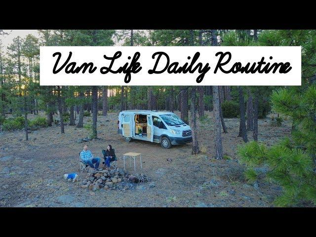 Van Life Daily Routine & Finding Free Camp Spots