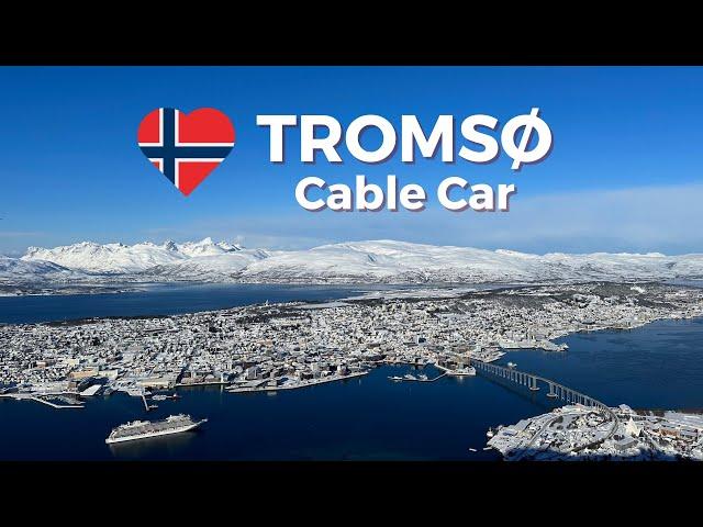 Tromsø Cable Car in the Winter - Incredible Arctic Norway Scenery