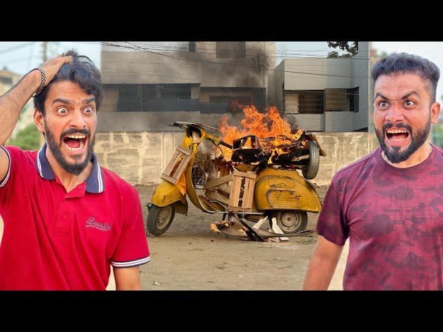 USAMA NE MERI BIKE JALAA DI  | Mishkat Khan vlog