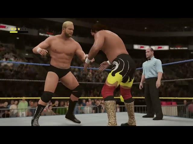 WWE 2K17 HANDICAP MATCH | "Stunning" Steve Austin and Randy Savage vs Jake "The Snake" Roberts