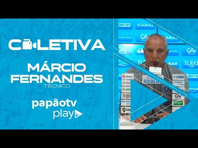 #PapãoTV: FALA, PROFESSOR! Veja a coletiva completa do técnico Márcio Fernandes na PapãoTV Play!