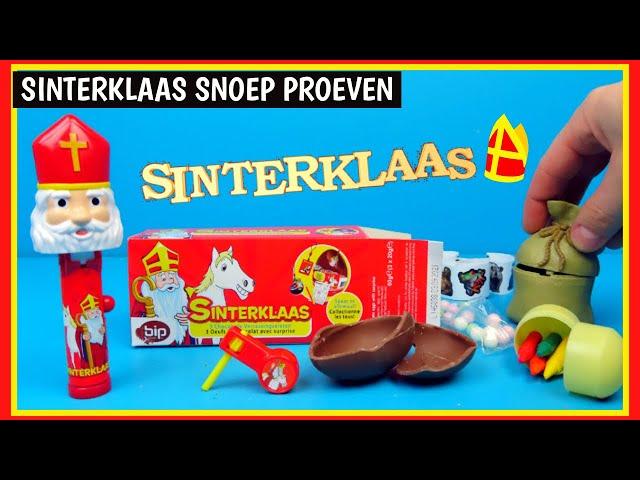 SINTERKLAAS Speelgoed en Kinder Surprise eieren uitpakken | Family Toys Collector