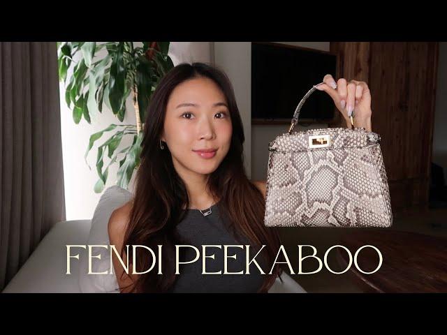 WHAT'S IN MY BAG ft. FENDI PEEKABOO