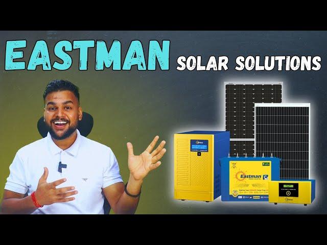 Eastman Solar Panel, Battery, Inverter - Complete Solar Solution 2024