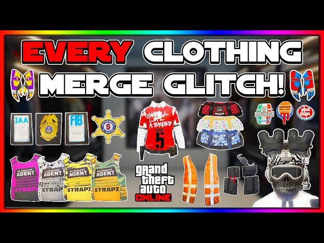 EVERY Working Clothing Merge Glitch In GTA 5 Online!