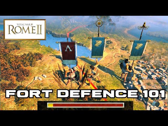 How To Defend A Fort In Total War: Rome 2