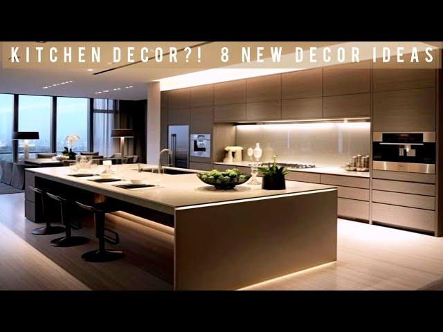 How To Decorate Kitchen With Accessories Modern Kitchen Design Ideas 2024| Top 8 Kitchen Decor Ideas