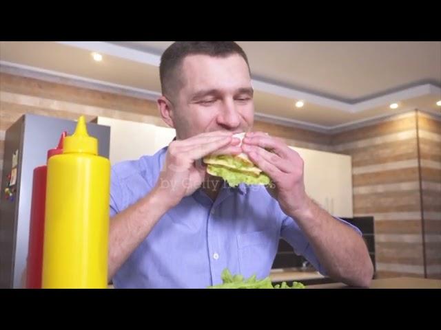 (vore) Dad makes son into sandwich