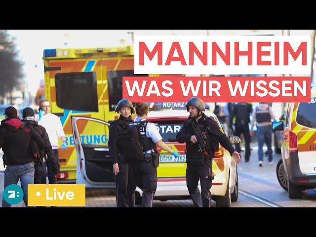 LIVE: Auto rast in Mannheim in Menschen - Was ist der aktuelle Stand?