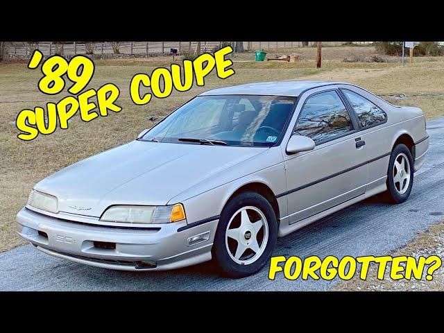 1989 Ford Thunderbird Super Coupe Review [MN-12]