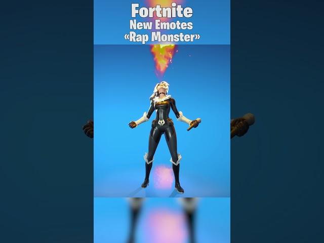 Fortnite New Emotes «Rap Monster» is already in the item store #Fortnite #short #shorts #Rap #eminem