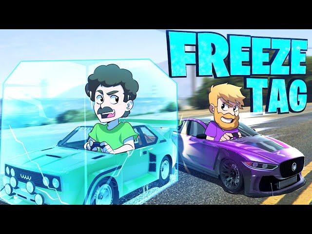 Freeze Tag With Drift Cars In GTA 5!