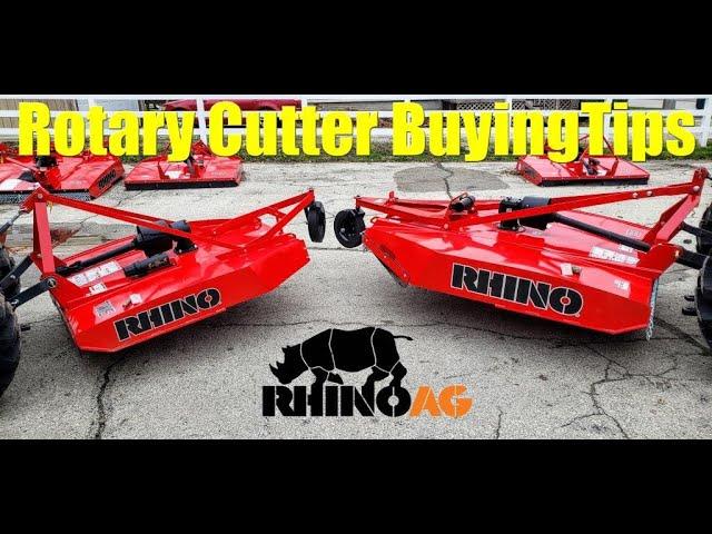 How to Select the Best Rotary Cutter (Grass, Weed, Bush, Brush Mower)