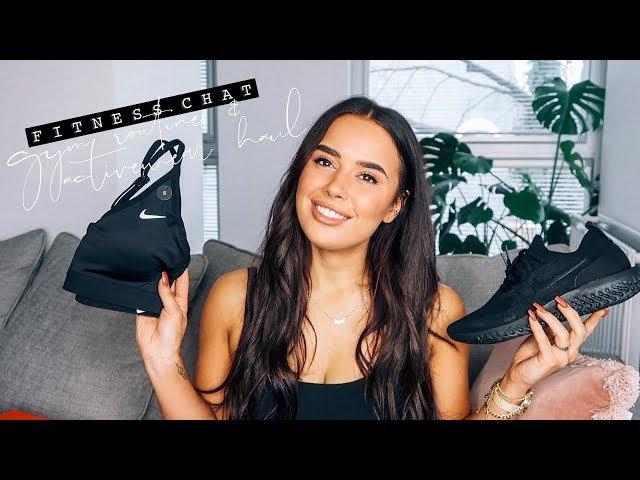 FITNESS ROUTINE & ACTIVEWEAR HAUL | Hello October