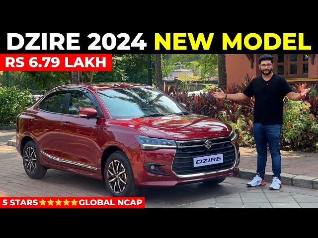 New Maruti Dzire - Launched at Rs 6.79 lakh - All Details Covered  | Dzire 2024 New Model