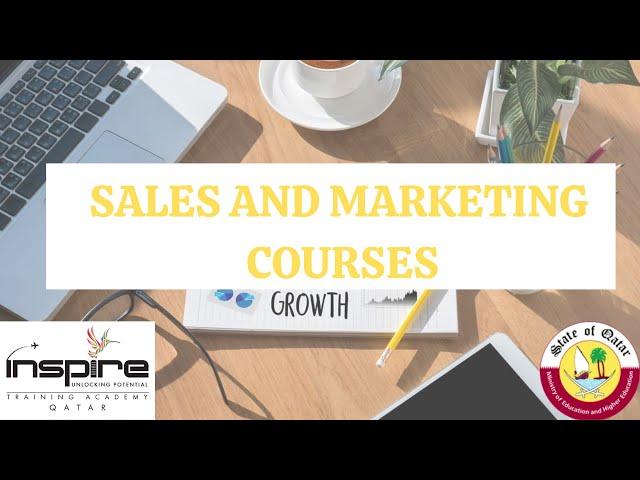 SALES & MARKETING COURSES | E-LEARNING
