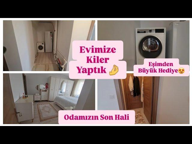 Evimize Kiler Yaptık / Eşimden Büyük Hediye  Odamızın Son Hali  Kiler Odasını Nasıl Yaptık  Vlog