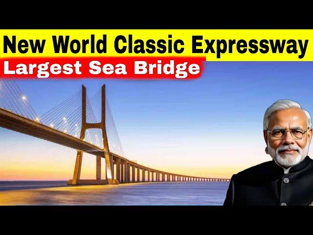 Jamnagar Bhavnagar Bharuch Expressway | 30KM Long Sea Bridge | Surat | Gujrat | Ahemdabad | Project