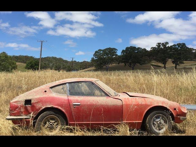 Datsun 240z restoration time lapse.