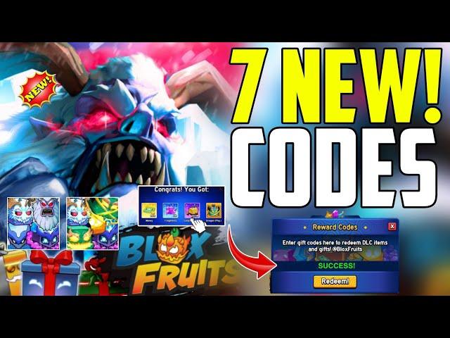 ️XMAS UPDATE!!️ BLOX FRUITS CODES 2025 - CODES FOR BLOX FRUITS - BLOX FRUITS