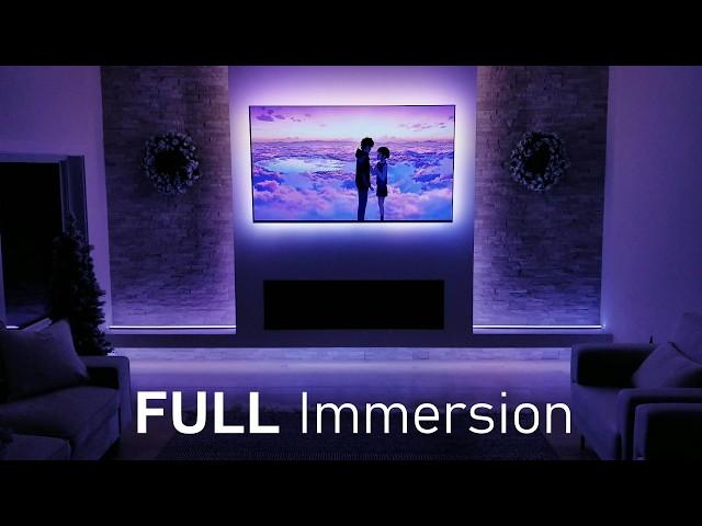 The BEST Ambilight Immersion: NEW Plug n Play 96 Leds/m Strips By Fancyleds.