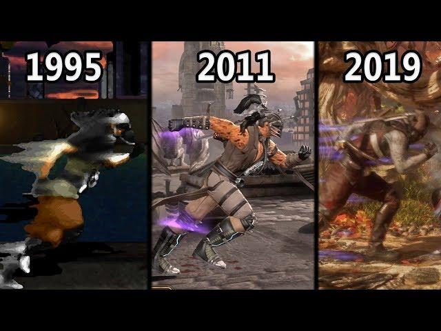 Evolution of Kabal's Raging Flash (1995-2019)