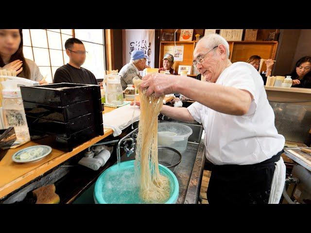 The hardest working soba noodle chef in Japan! He starts work at 3am