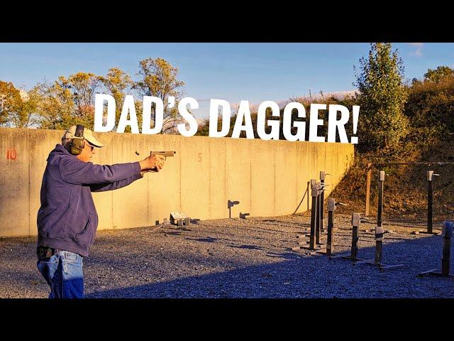 Dad's First Range Session with His New Palmetto State Armory Dagger 9mm