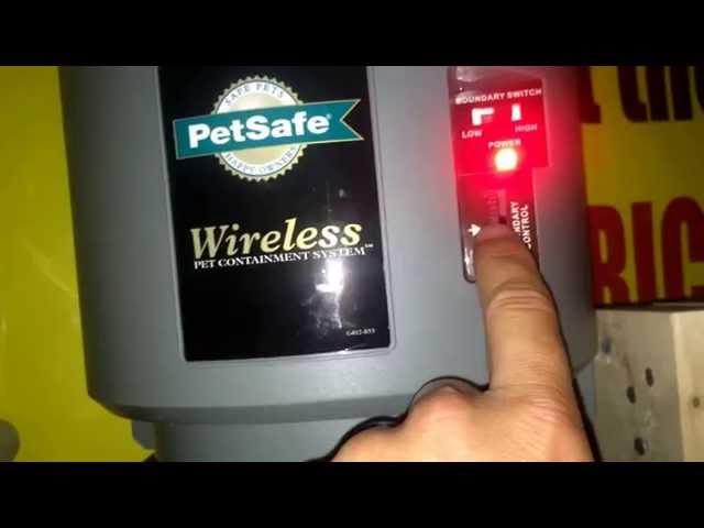 How To Adjust Range and Sync Collar PetSafe Wireless Pet Containment System