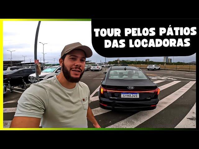 Como Economizar no Aluguel de Carros na Unidas e Movida + Tour pelos Pátios das Locadoras