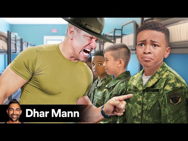 KID Sent To WORLD'S WORST MILITARY SCHOOL! | Dhar Mann