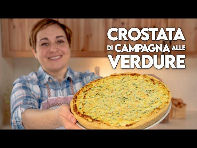 VEGETABLE COUNTRYSIDE TART - Easy Recipe - Homemade by Benedetta