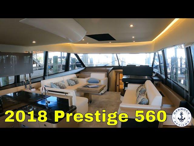 [Sold] - $1.185m - (2018) Prestige 560 Yacht For Sale - Video Walkthrough Review