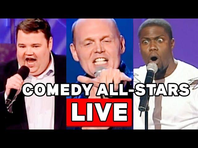 Bill Burr, John Pinette, Kevin Hart, Ronnie Chieng and more! - Stand-Up Comedy All Stars LIVE