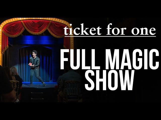 ticket for one : Zak Mirz Full Magic Show