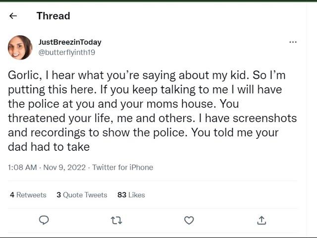 Justbreezintoday vers Gorlicbread