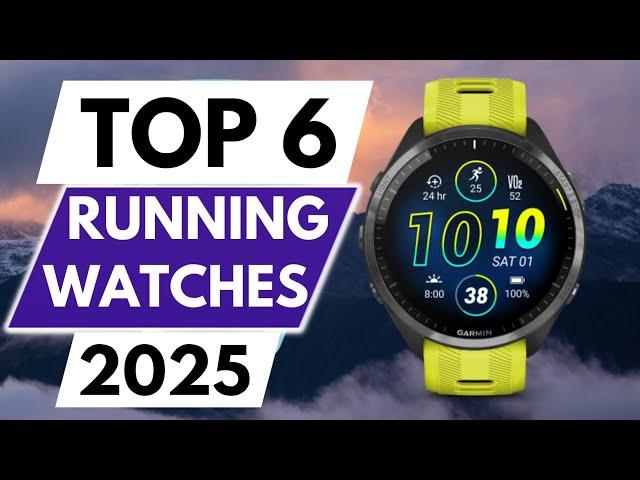 Top 6 Best  Running Watches in 2025