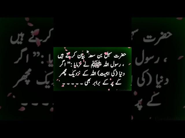 dunya ki haqeeqat