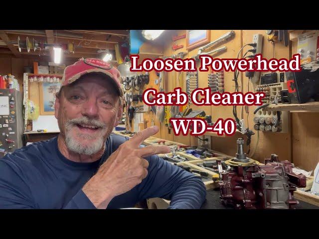 T-Mike Trick How to Loosen Powerhead Vintage Outboards #out boards #boatmotor