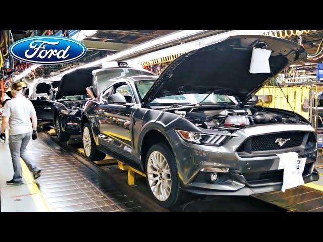 Ford Mustang Production in US, Flat Rock, Michigan