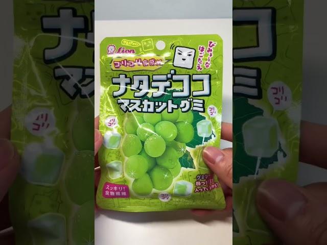 日本零食 開箱 綠色系列 Japanese snacks unboxing Green #shorts