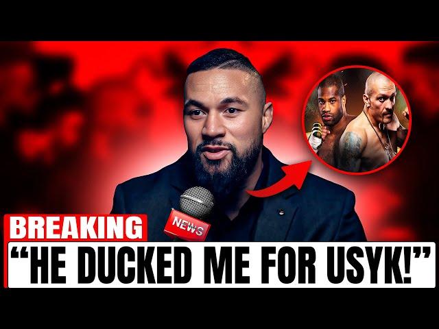 Joseph Parker EXPOSES Daniel Dubois after his SHOCKING statement!