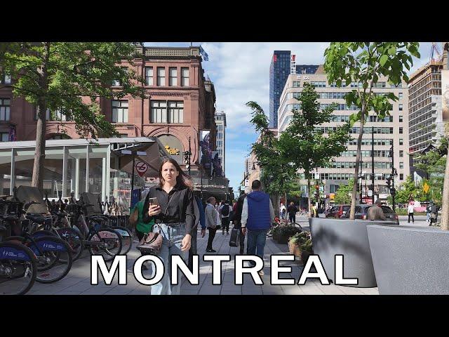 Montreal, Quebec Downtown Walking Tour - May 2024